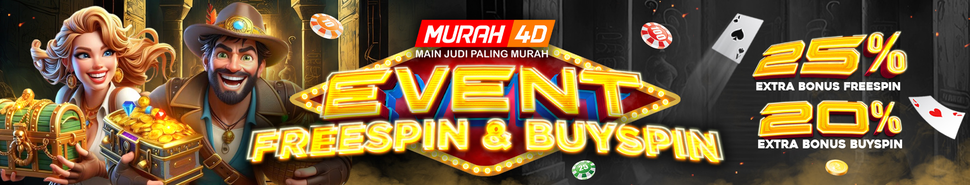 EVENT FREESPIN DAN BUYSPIN DAPAT EXTRA BONUS